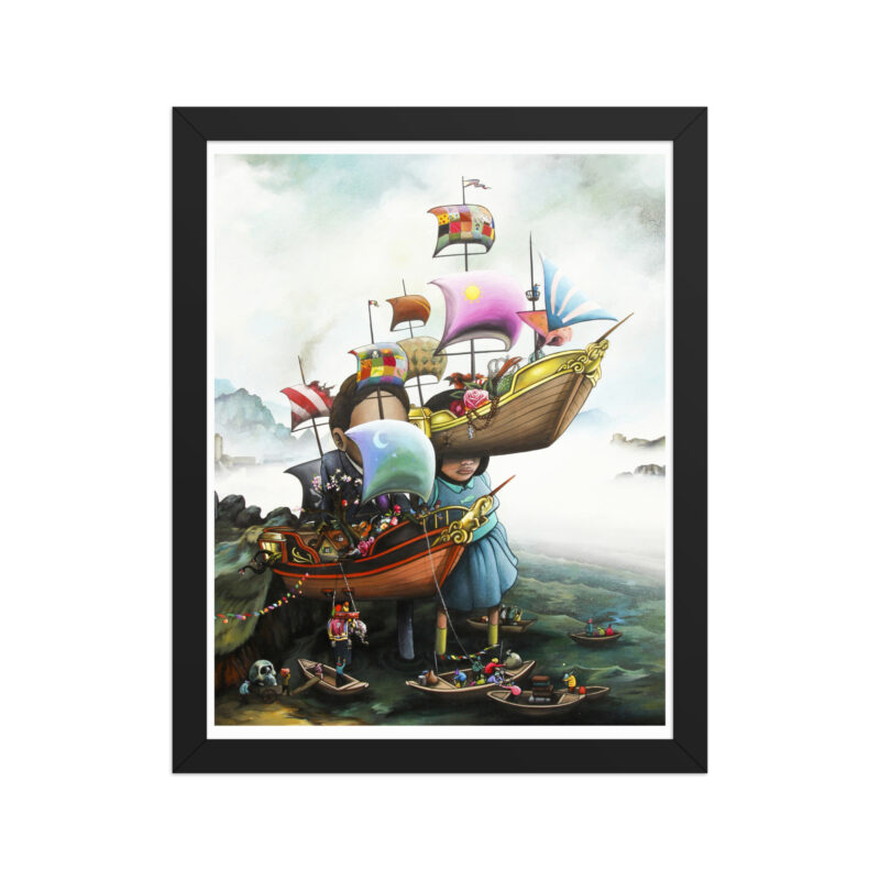 Voyages Print – Framed - Image 3