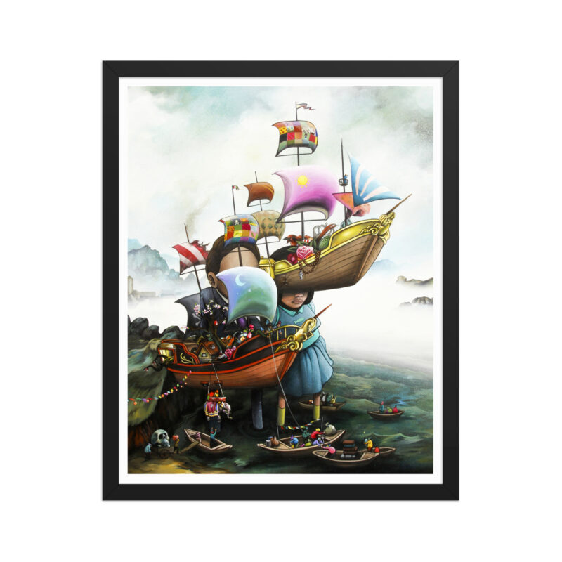 Voyages Print – Framed