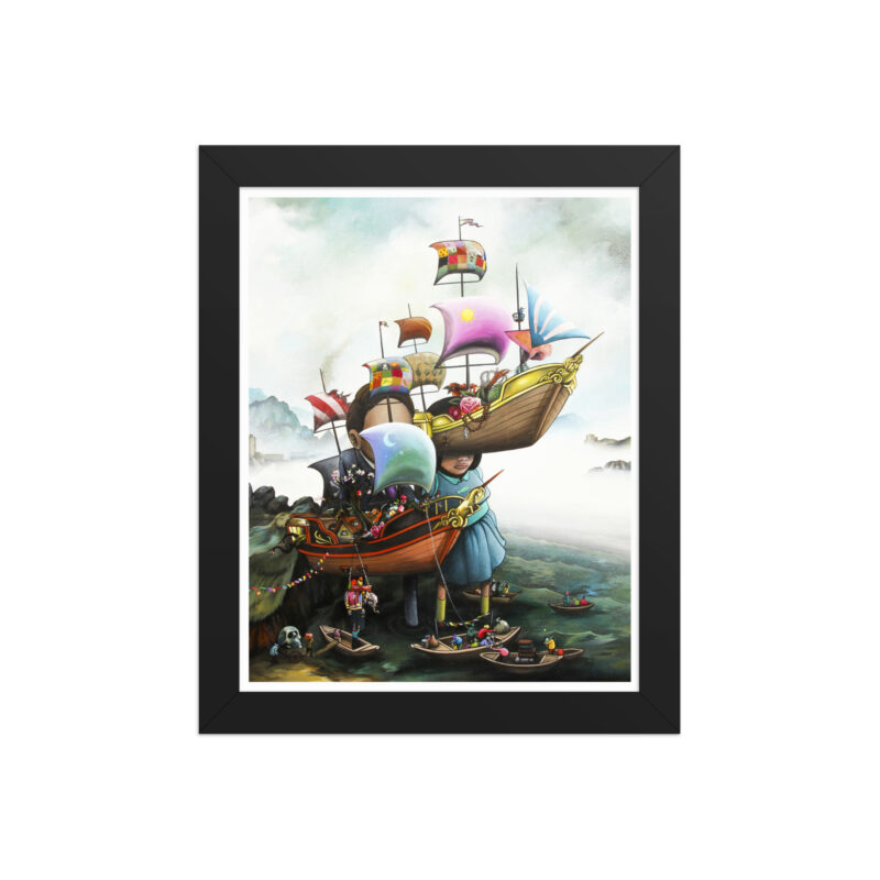 Voyages Print – Framed - Image 2