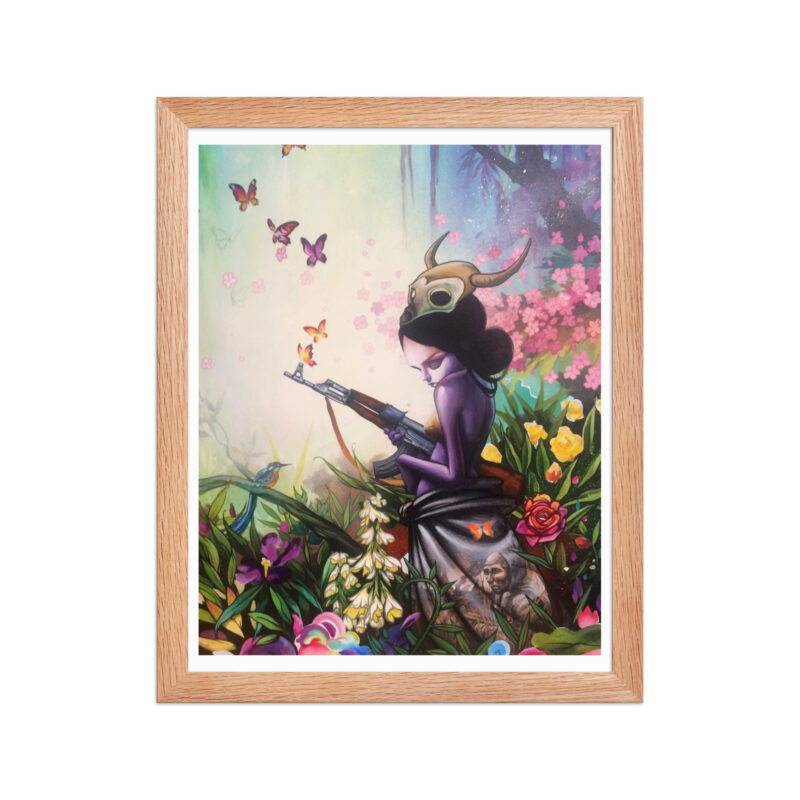 Secrets in the Garden Print - Framed - Image 5