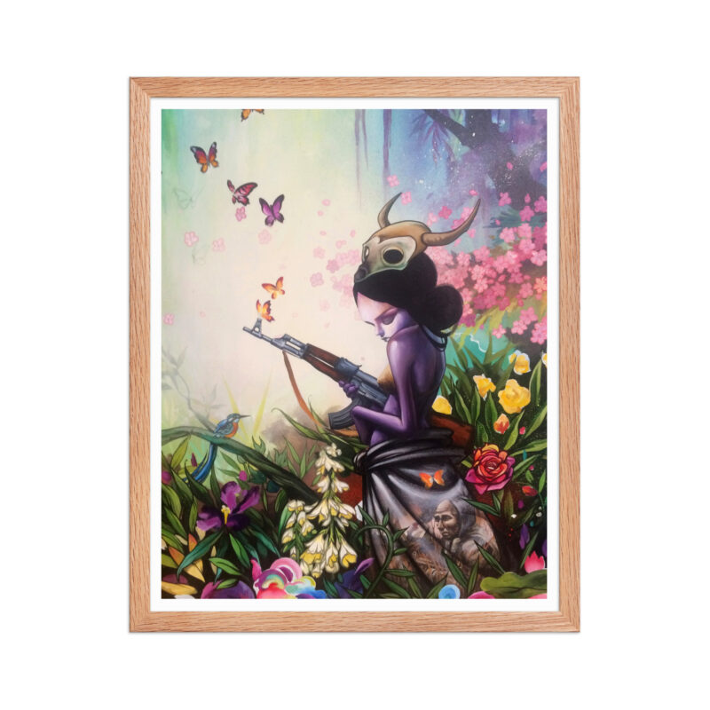 Secrets in the Garden Print - Framed - Image 6