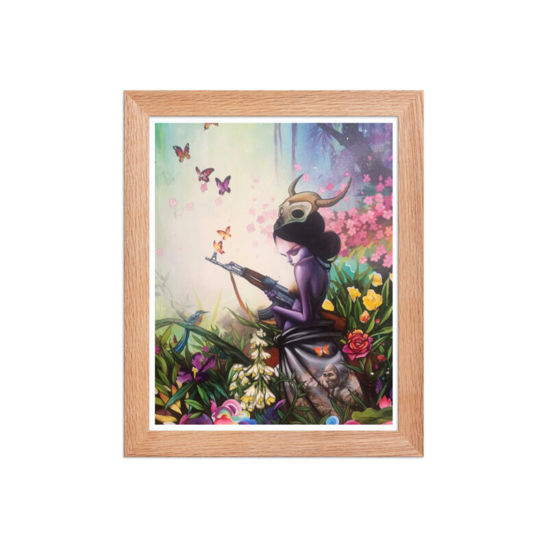 Secrets in the Garden Print - Framed - Image 4